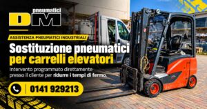 Scopri di più sull'articolo Sostituzione Pneumatici Carrelli Elevatori